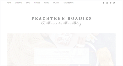 Desktop Screenshot of peachtreeroadies.com